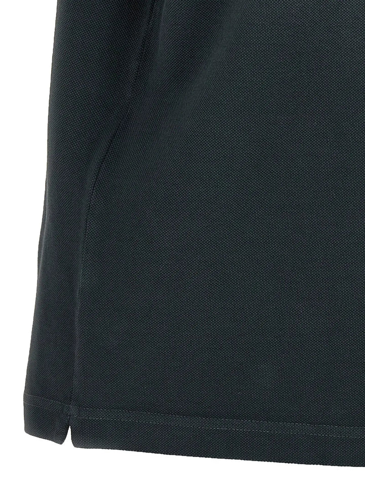 Alexander McQueen Gray Cotton Polo Shirt
