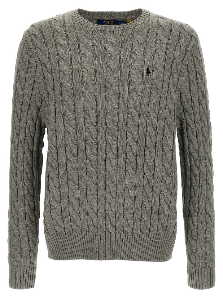 Polo Ralph Lauren Gray Cotton Cardigan