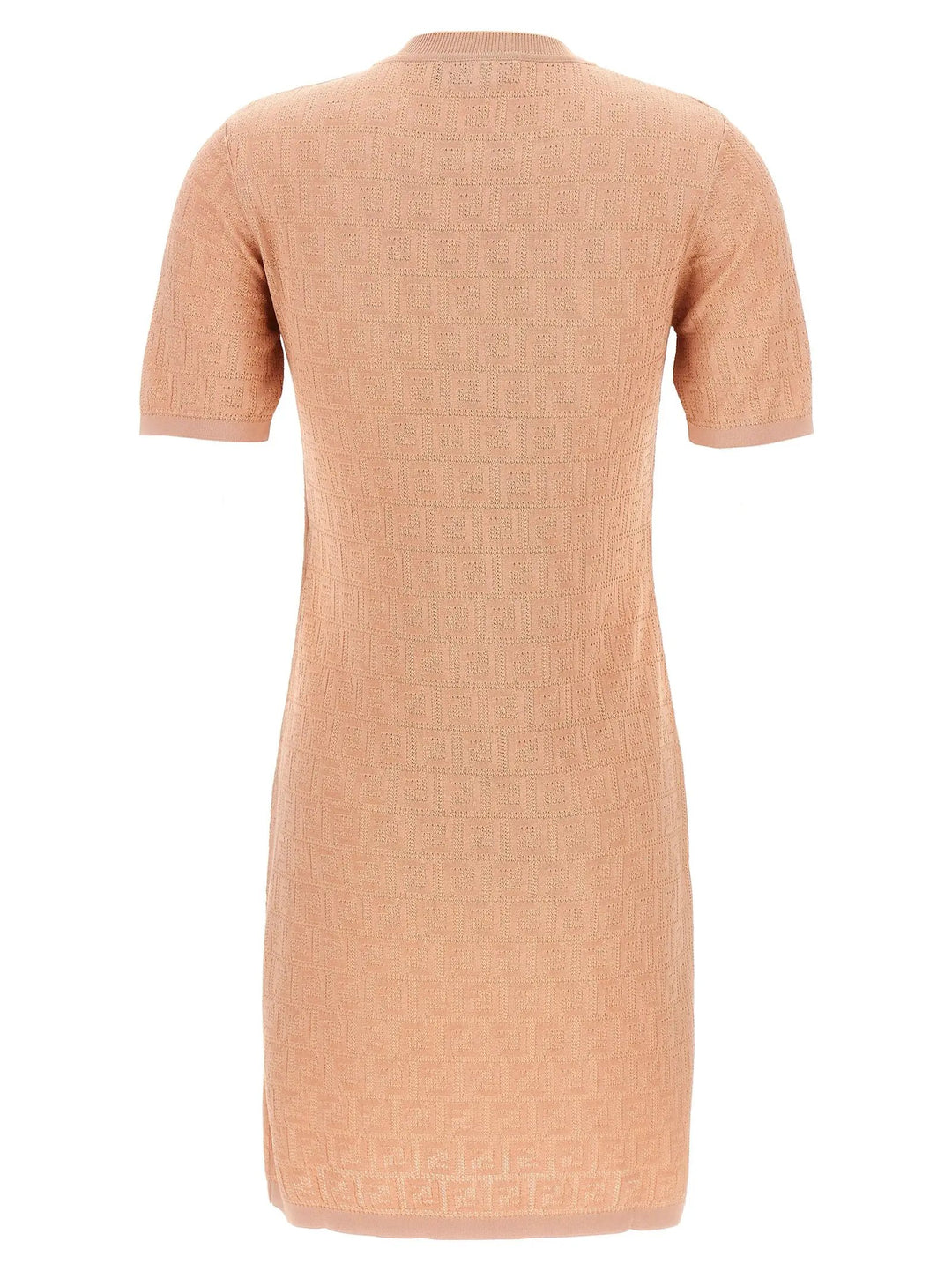Fendi Multicolor Cotton Short Dress