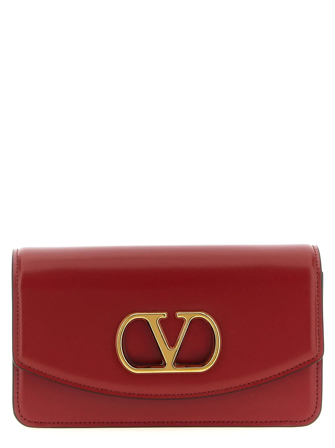 Valentino Garavani Multicolor Calfskin Clutch Bag