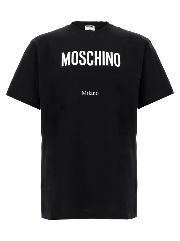 Moschino Bicolor Cotton T-Shirt