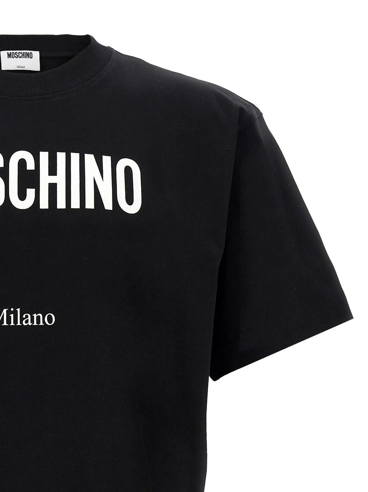 Moschino Bicolor Cotton T-Shirt