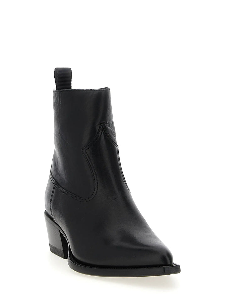 Golden Goose Black Cowhide Chelsea Boots