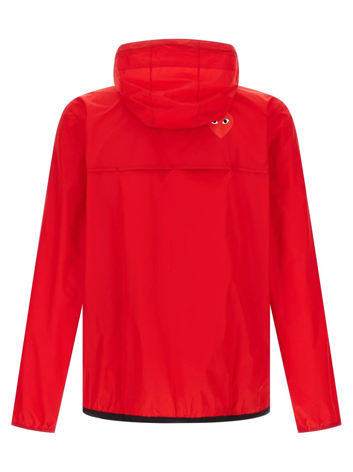 Comme Des Garçons Play Multicolor Nylon Shell Jacket
