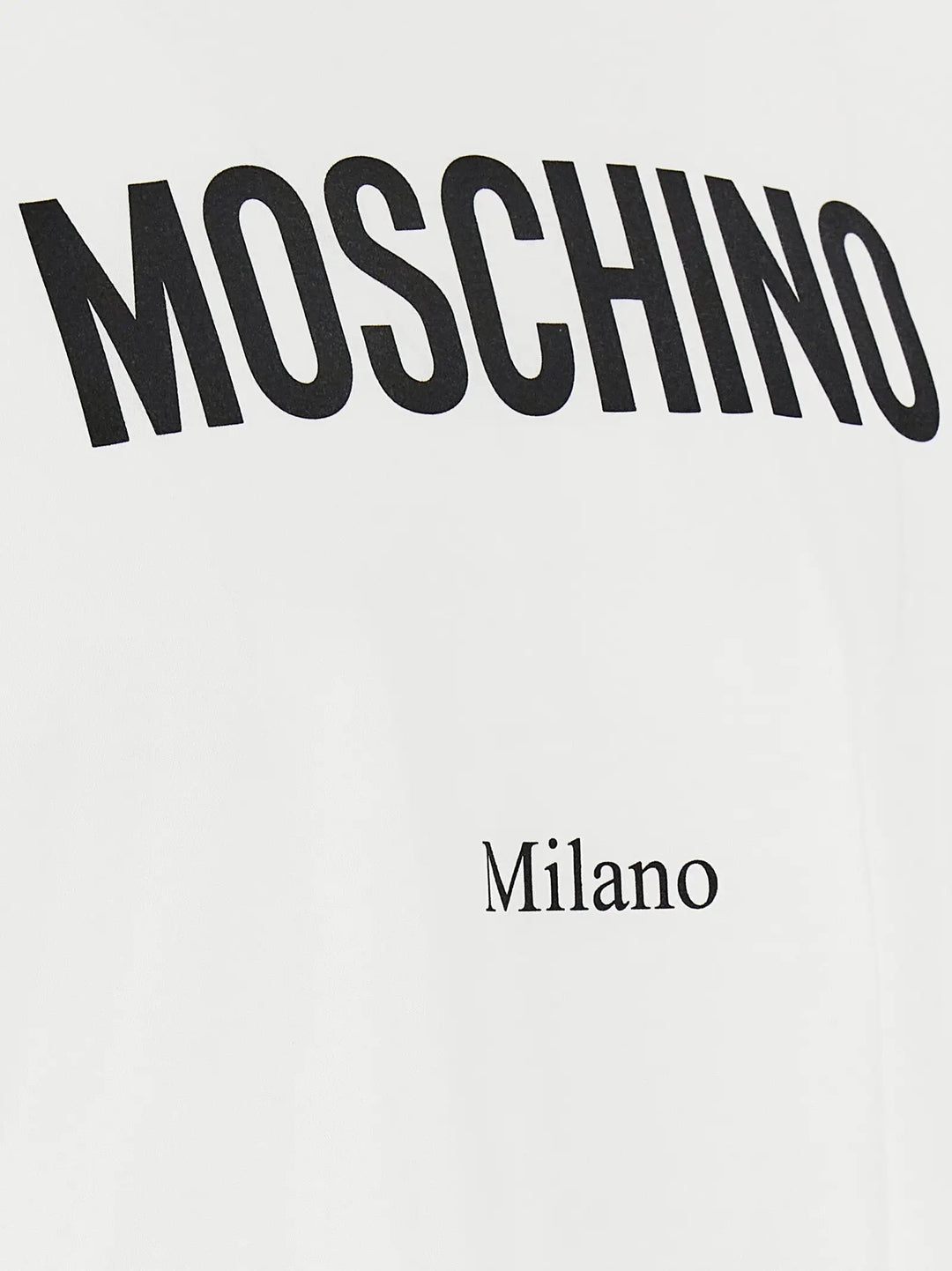 Moschino Bicolor Cotton T-Shirt