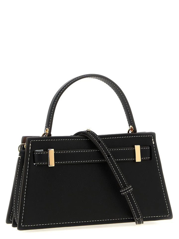 Tory Burch Black Cowhide Handbag