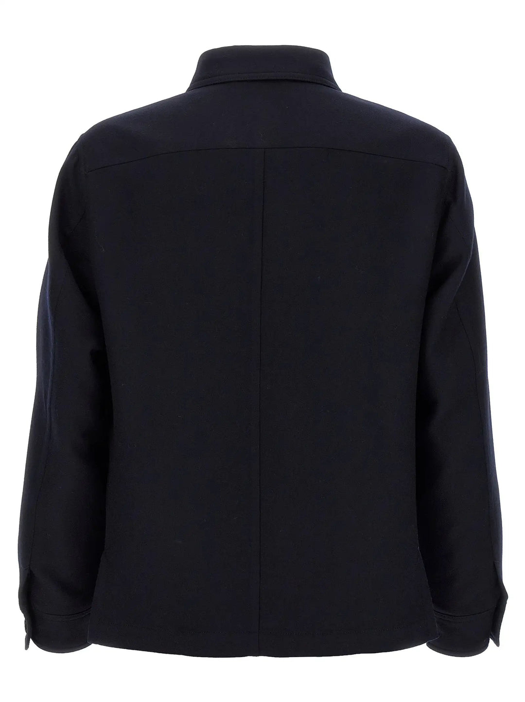 Tom Ford Blue Wool Blouse