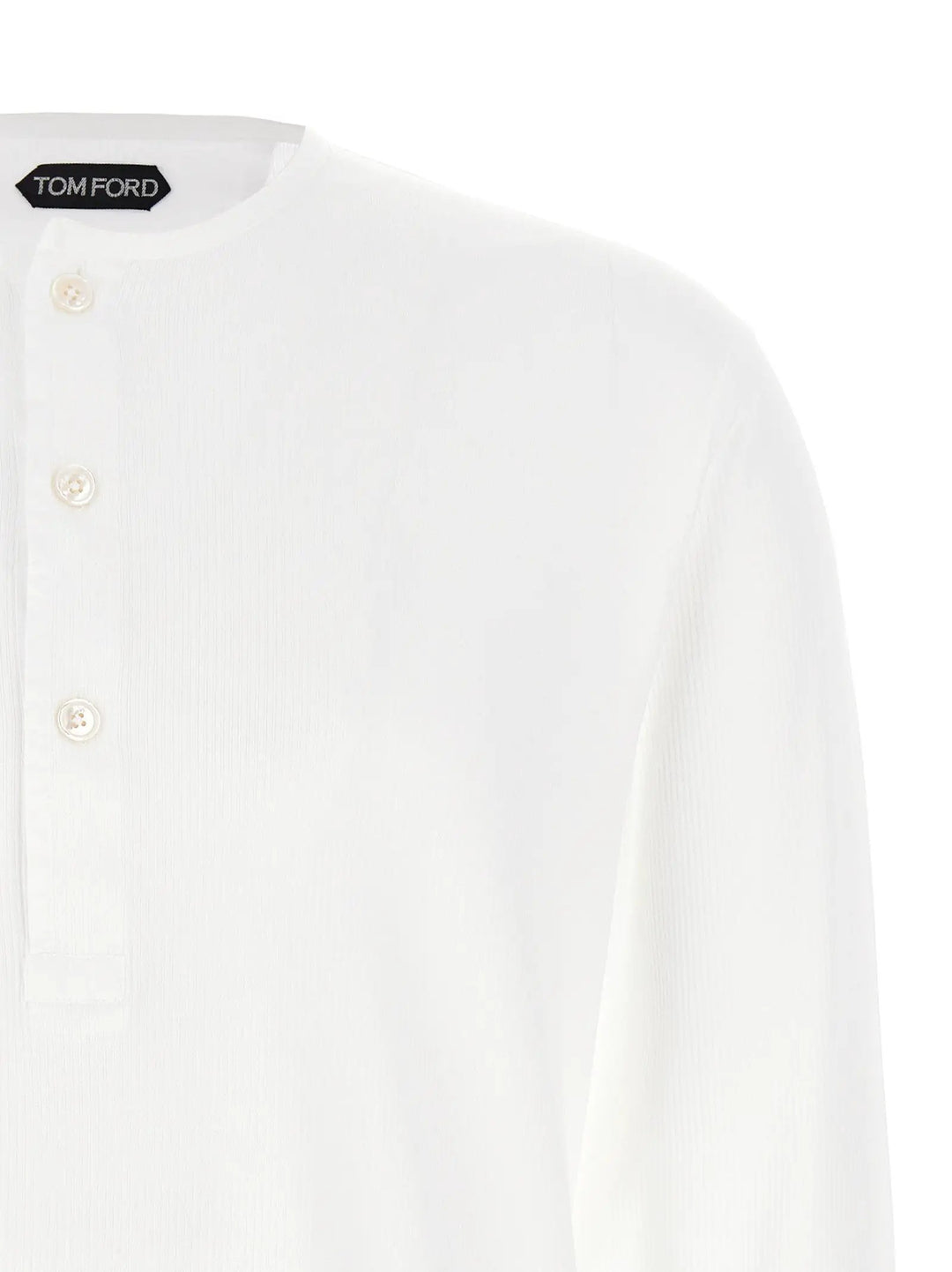 Tom Ford White Cotton T-Shirt