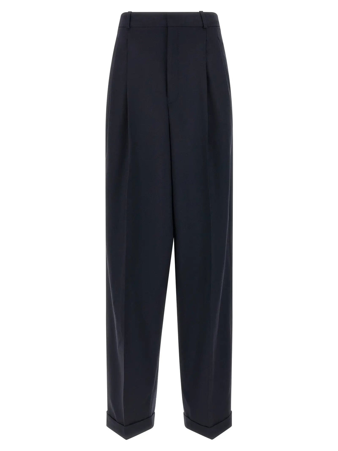 Polo Ralph Lauren Blue Wool Casual Pants
