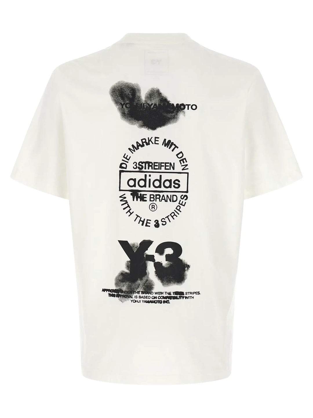 Y-3 Bicolor Cotton T-Shirt