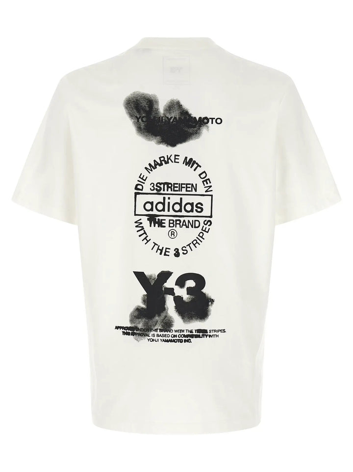 Y-3 Bicolor Cotton T-Shirt