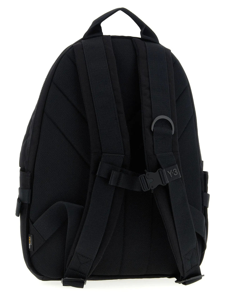 Y-3 Black Polyamide Backpack