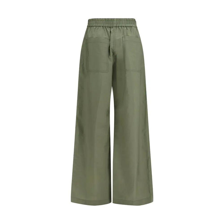 Brunello Cucinelli Bicolor Cotton Casual Pants