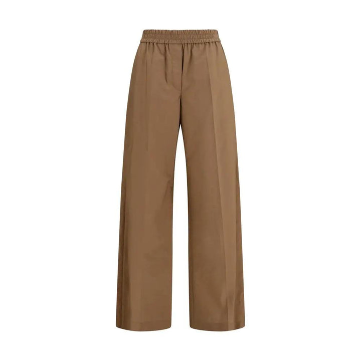 Brunello Cucinelli Brown Cotton Casual Pants