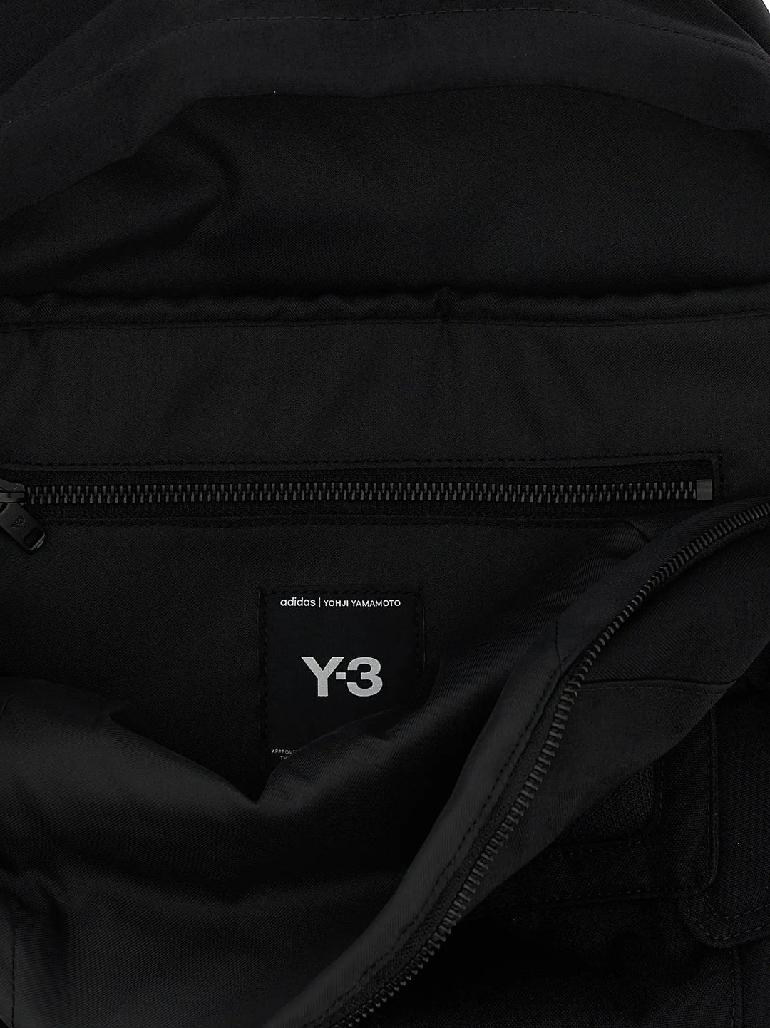 Y-3 Black Polyamide Backpack
