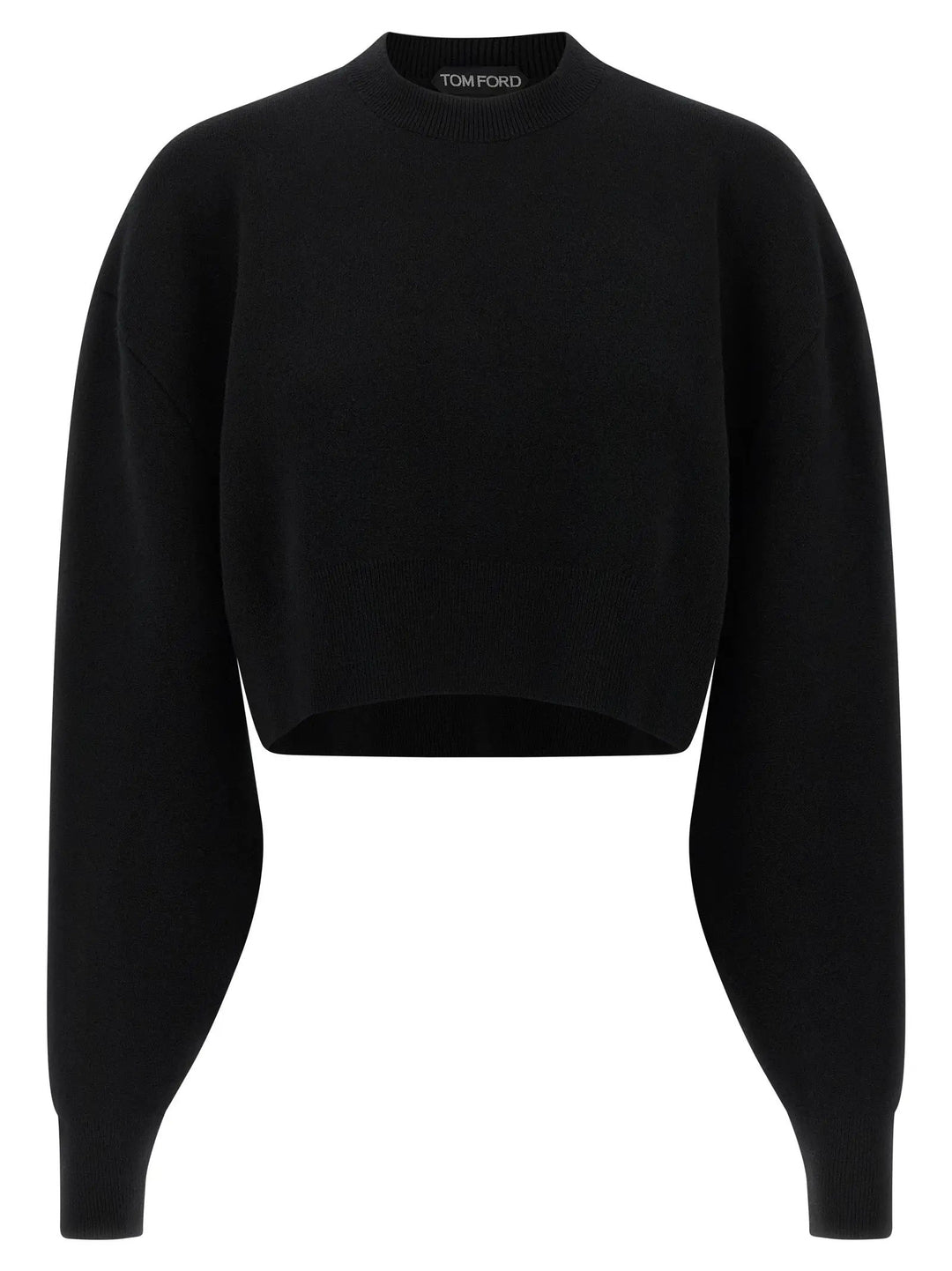 Tom Ford Black Virgin Wool Cardigan