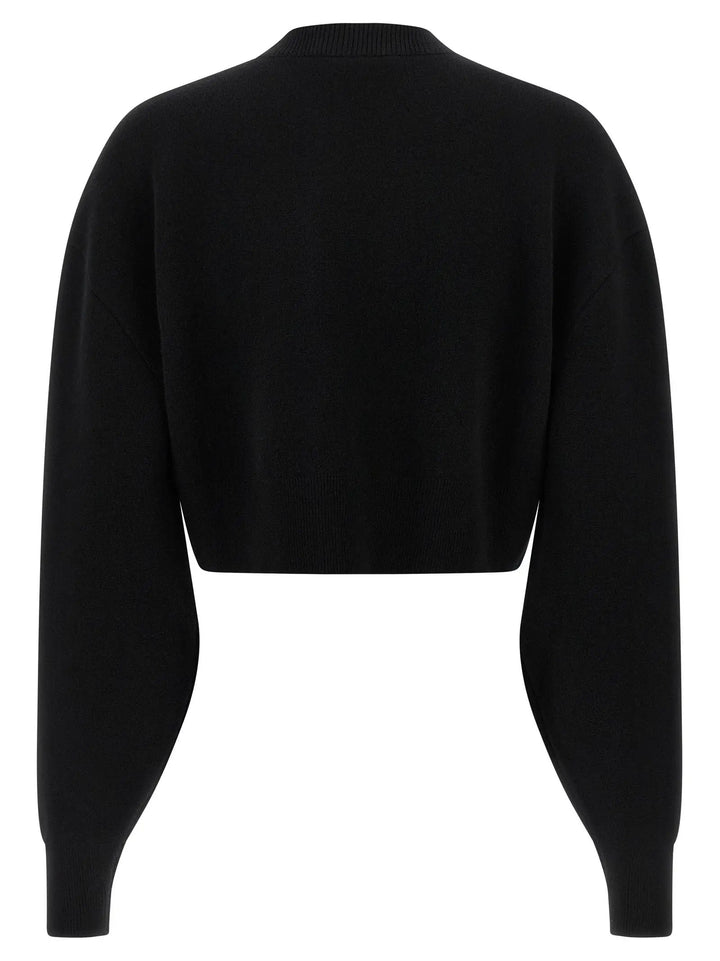 Tom Ford Black Virgin Wool Cardigan