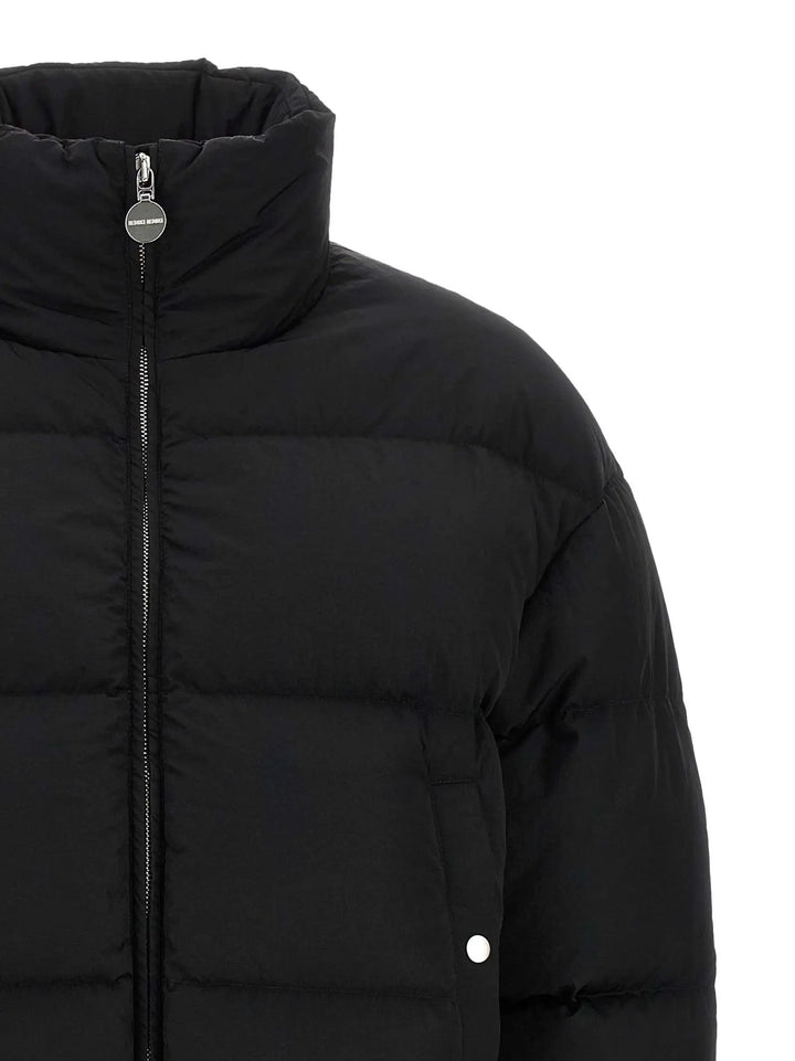 IENKI IENKI Black Nylon Full-Length Jacket