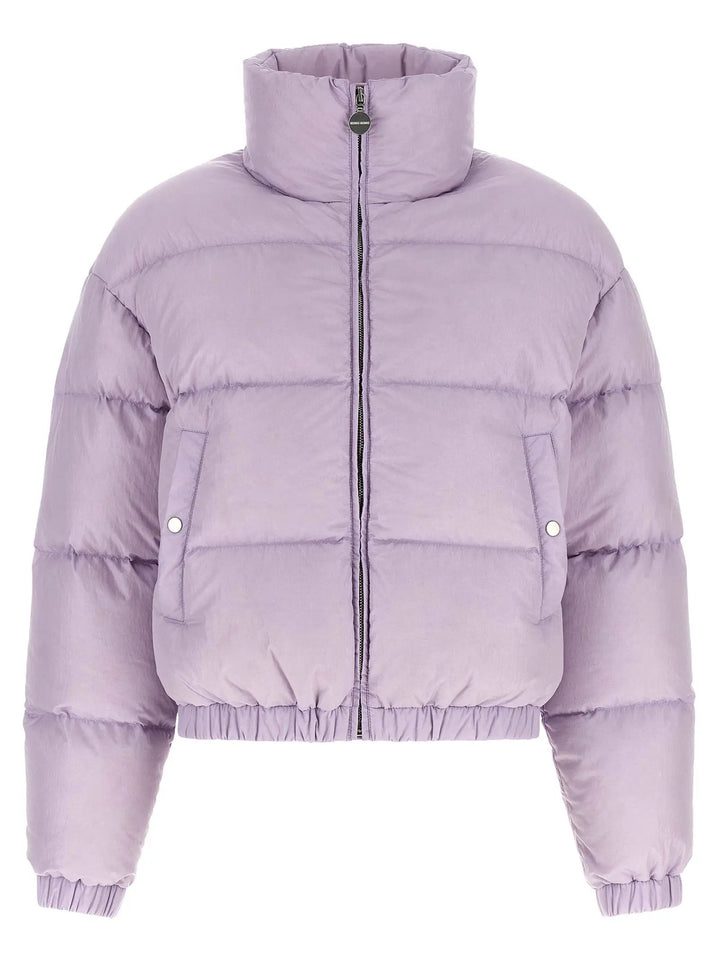 IENKI IENKI Purple Nylon Full-Length Jacket
