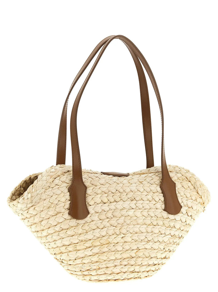 Dolce &amp; Gabbana Beige Cork Shoulder Bag