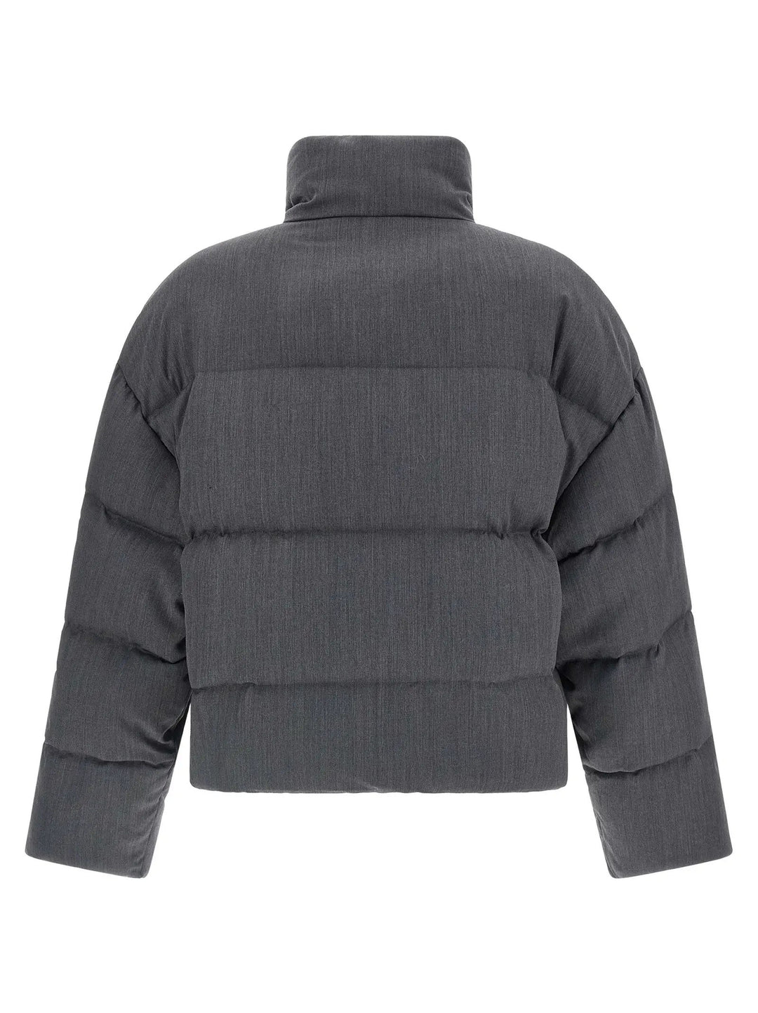 Entire Studios Gray Wool Full-Length Jacket