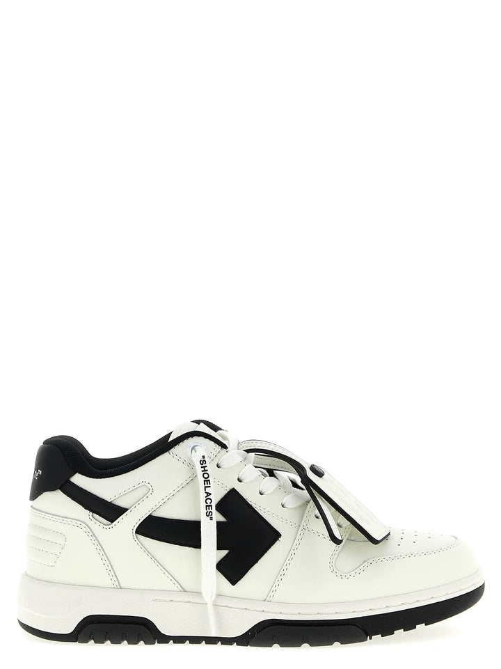 Off-White Bicolor Recycled Polyester Sneakers