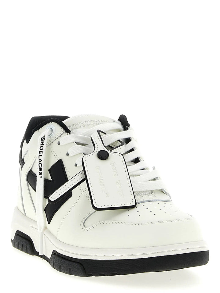 Off-White Bicolor Recycled Polyester Sneakers