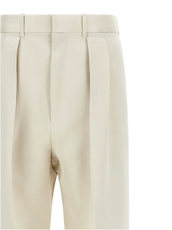 Tom Ford Beige Cotton Casual Pants