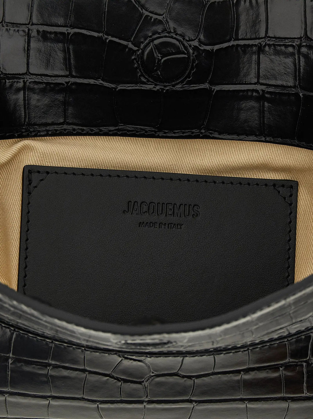 Jacquemus Black Calfskin Shoulder Bag