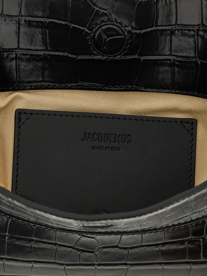 Jacquemus Black Calfskin Shoulder Bag
