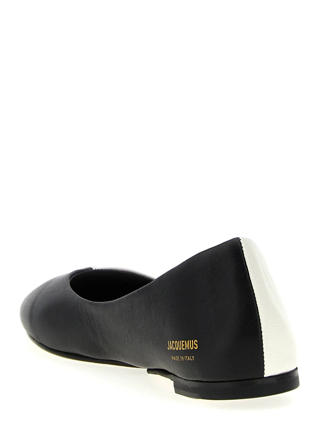 Jacquemus Bicolor Lamb Leather Ballet Flats