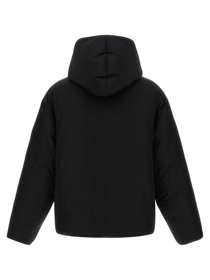 Jacquemus Black Polyamide Full-Length Jacket