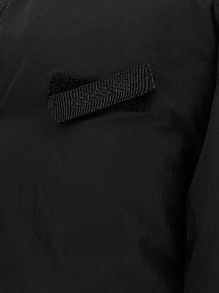 Jacquemus Black Polyamide Full-Length Jacket