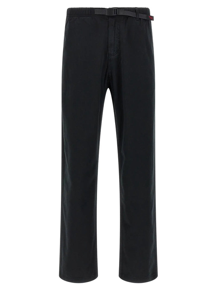 Gramicci Black Cotton Casual Pants