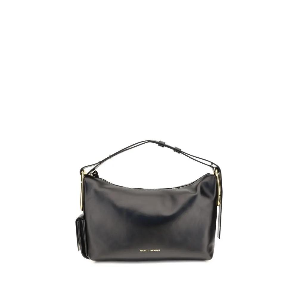 Marc Jacobs Black Calf Leather Bos Taurus Handbag