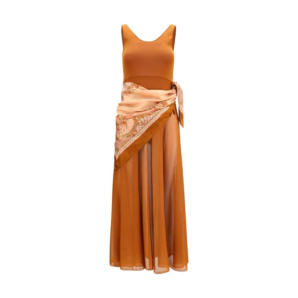Zimmermann Brown Viscose Casual Dress