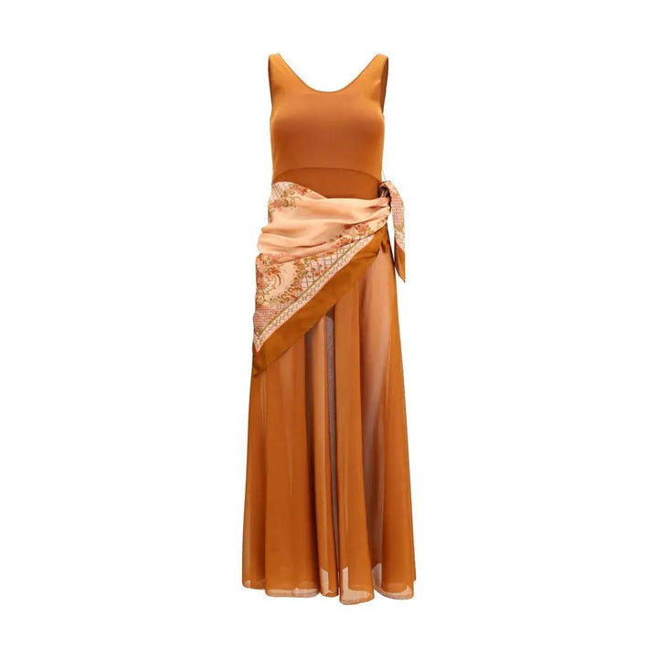 Zimmermann Brown Viscose Casual Dress
