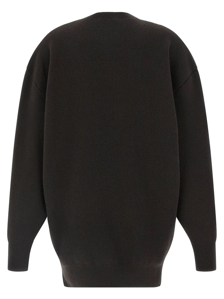 Tom Ford Brown Virgin Wool Short Dress