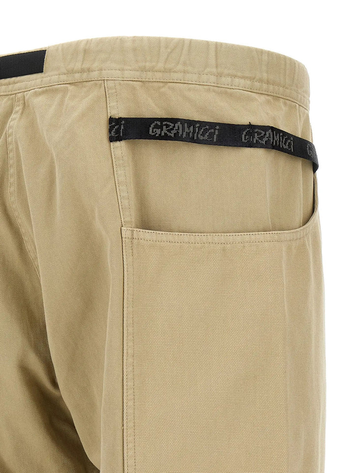Gramicci Beige Cotton Casual Pants