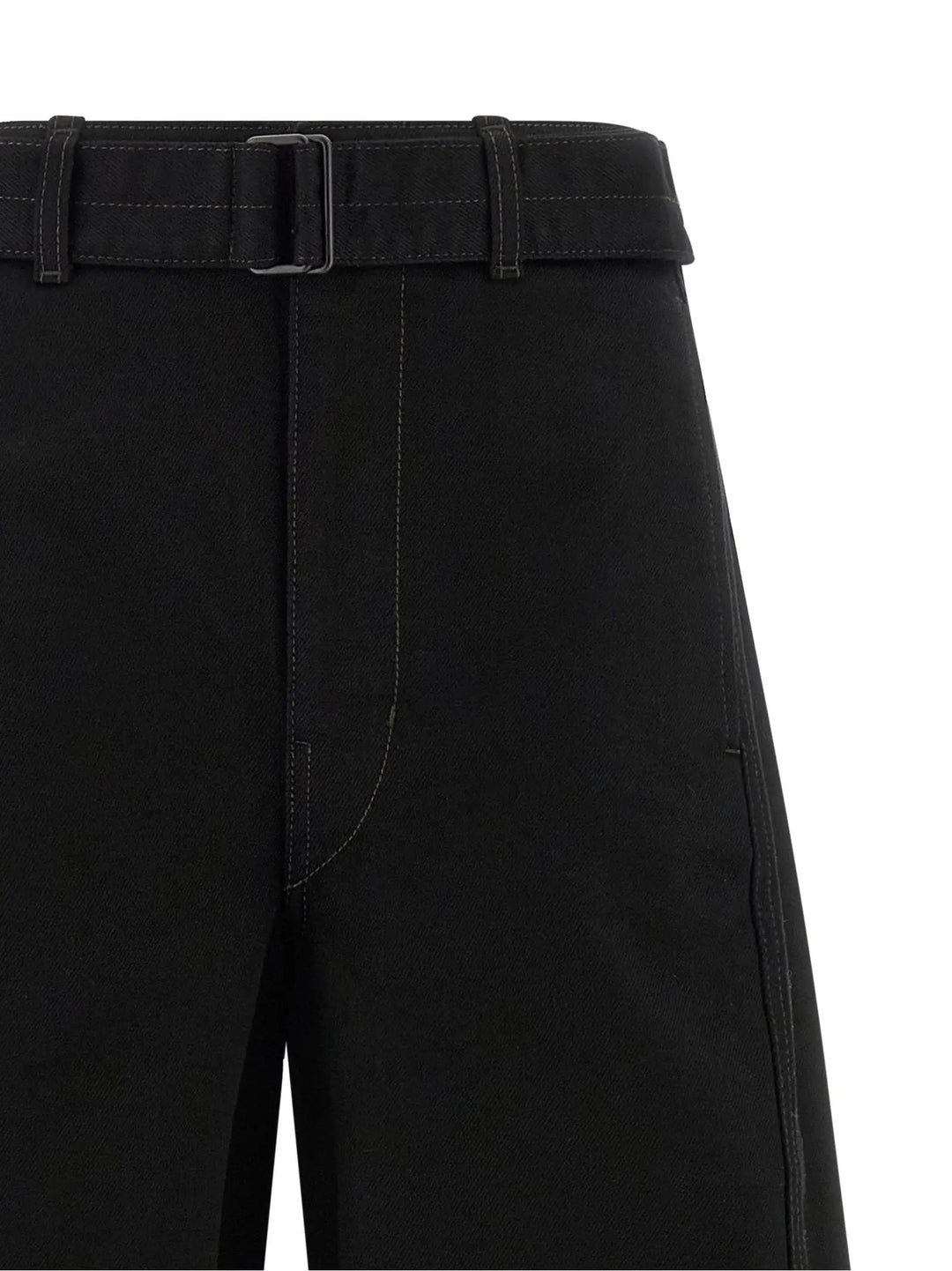 Lemaire Black Cotton Jeans Denim