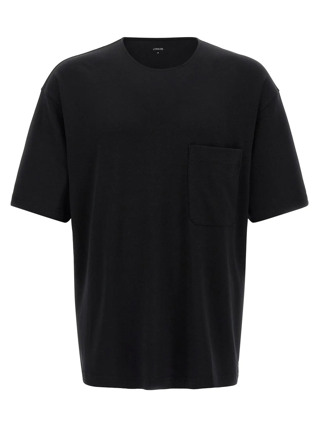 Lemaire Black Cotton T-Shirt