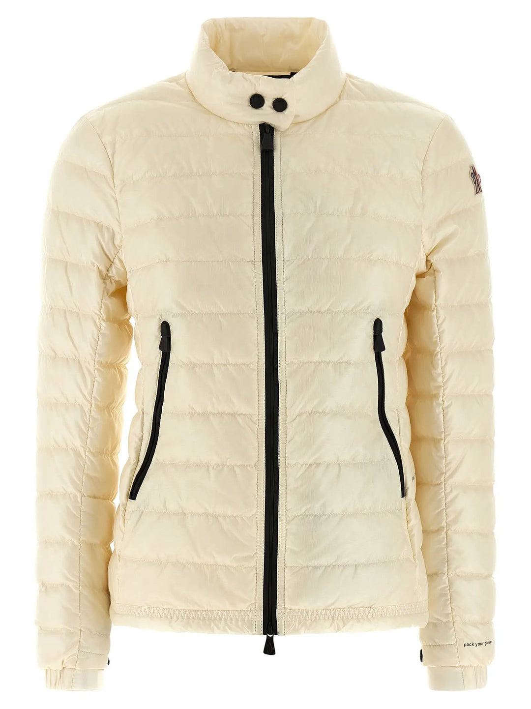 Moncler Grenoble White Polyamide Full-Length Jacket