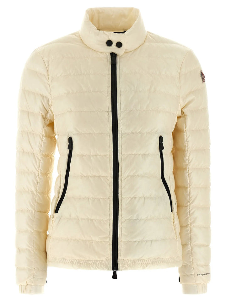 Moncler Grenoble White Polyamide Full-Length Jacket