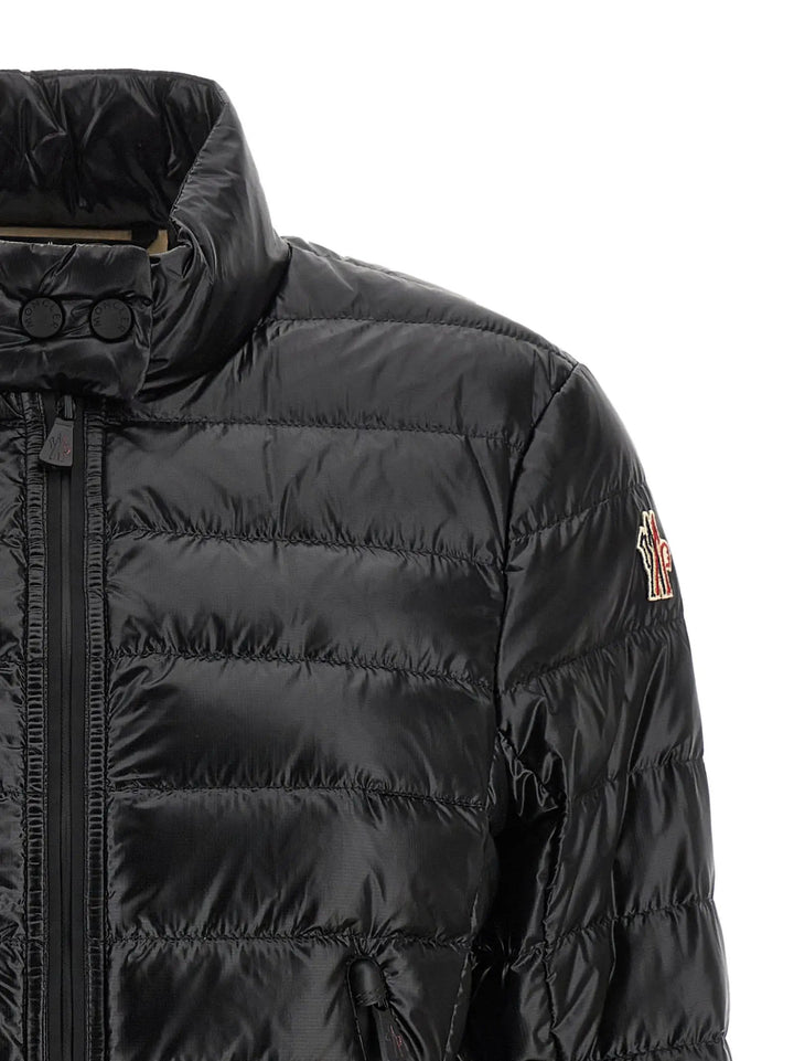 Moncler Grenoble Black Polyamide Full-Length Jacket