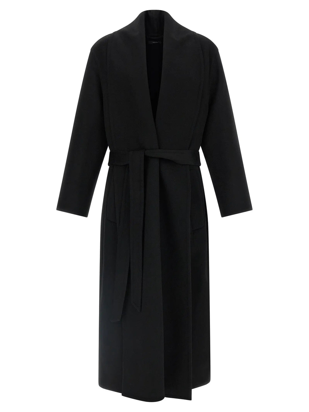 Tom Ford Black Virgin Wool Coat