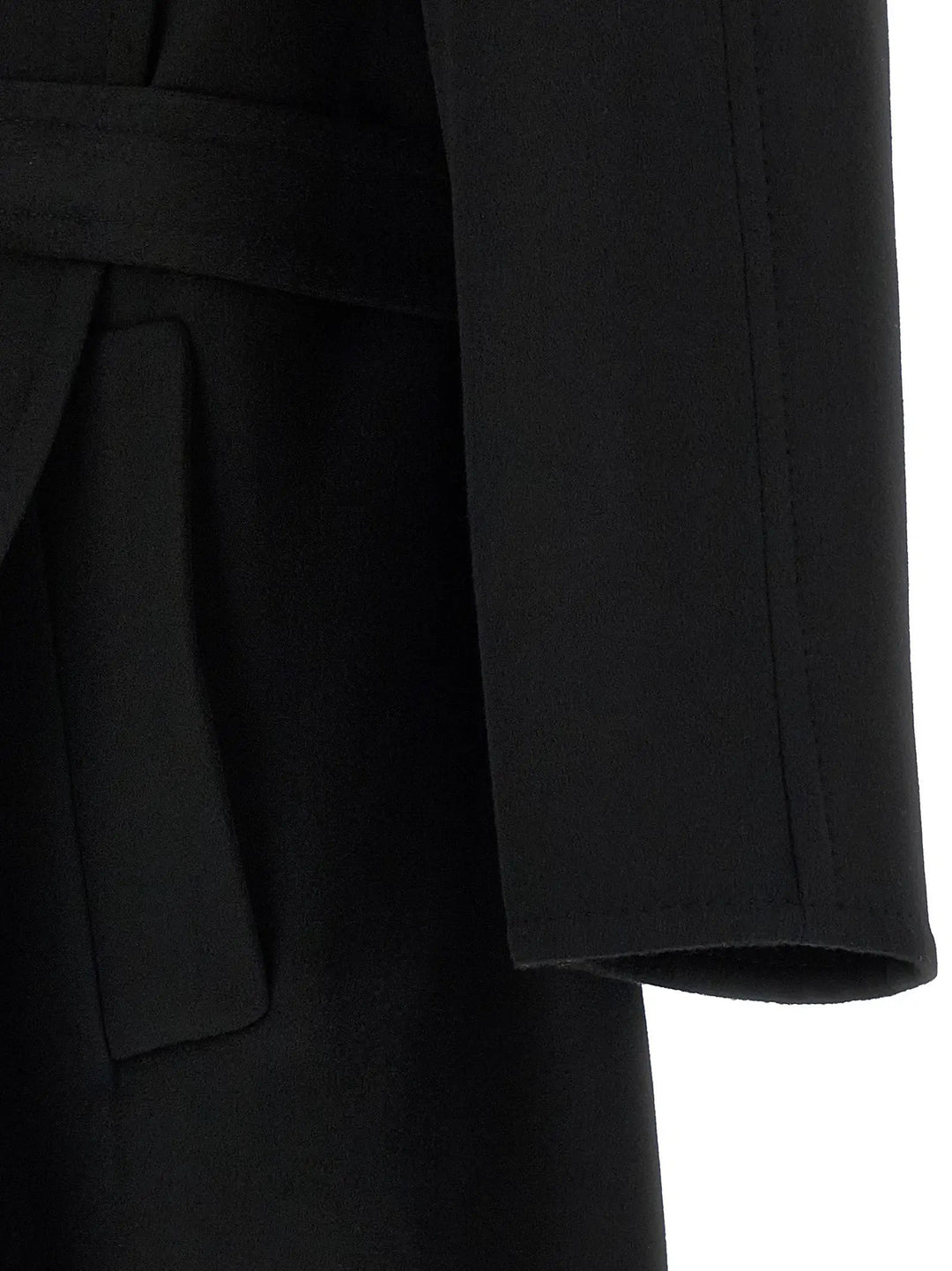 Tom Ford Black Virgin Wool Coat