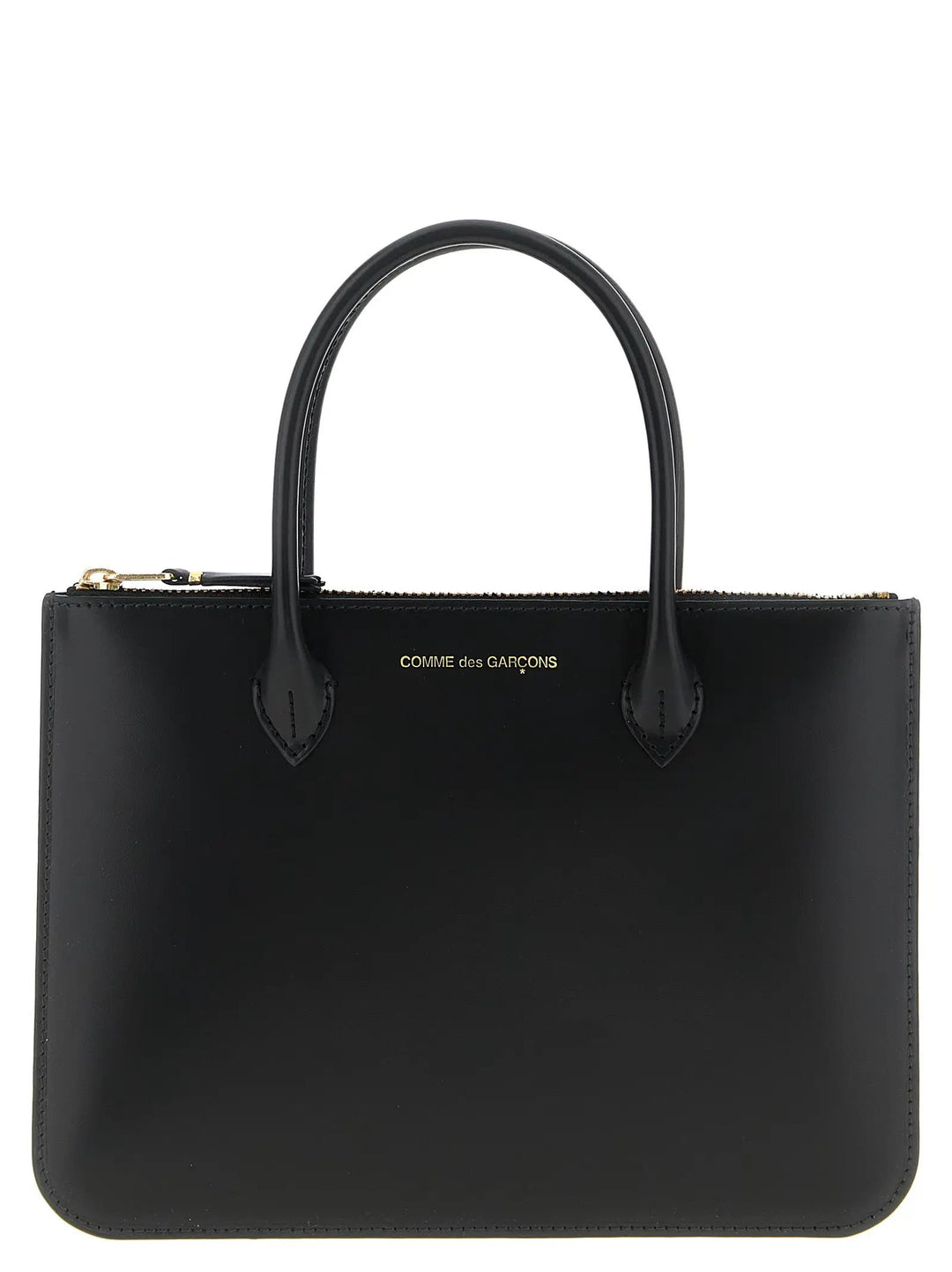Comme Des Garçons Black Cowhide Handbag