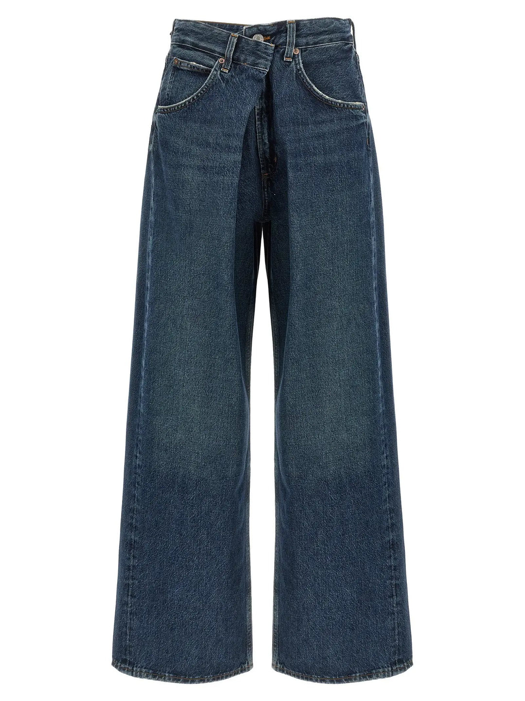 Agolde Blue Cotton Jeans Denim