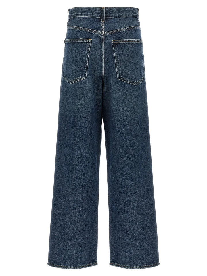 Agolde Blue Cotton Jeans Denim