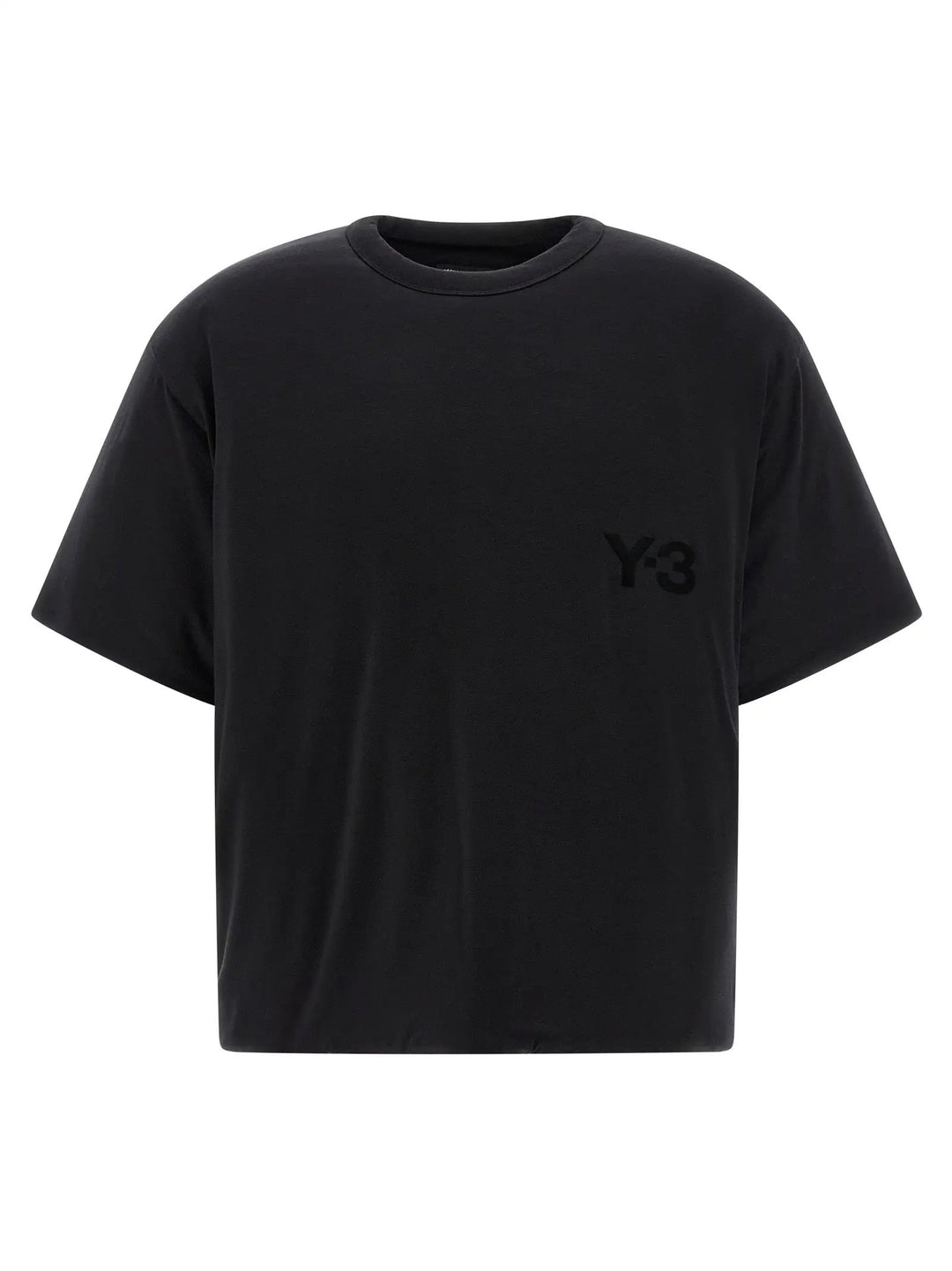 Y-3 Black Lyocell T-Shirt